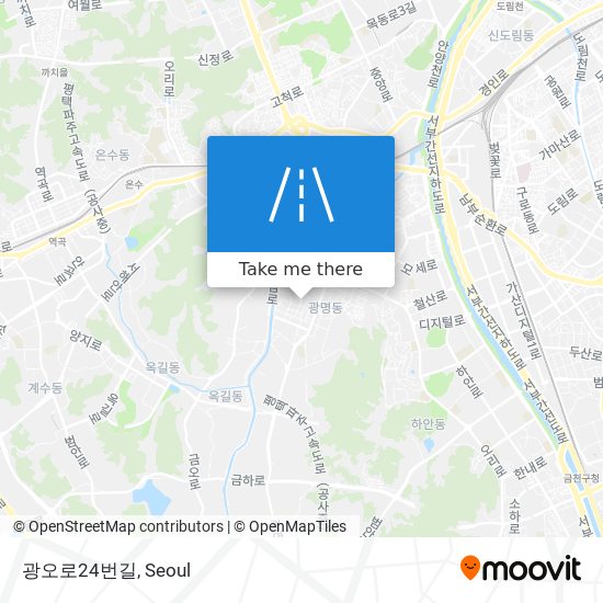 광오로24번길 map