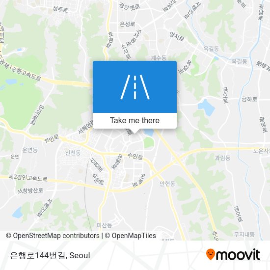 은행로144번길 map