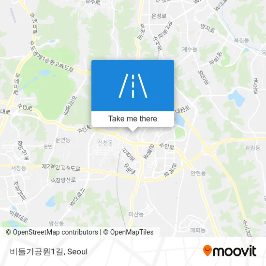 비둘기공원1길 map