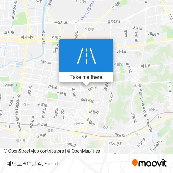 계남로301번길 map
