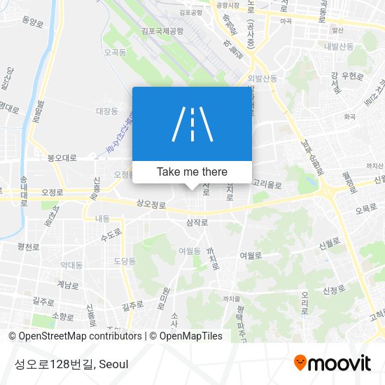 성오로128번길 map