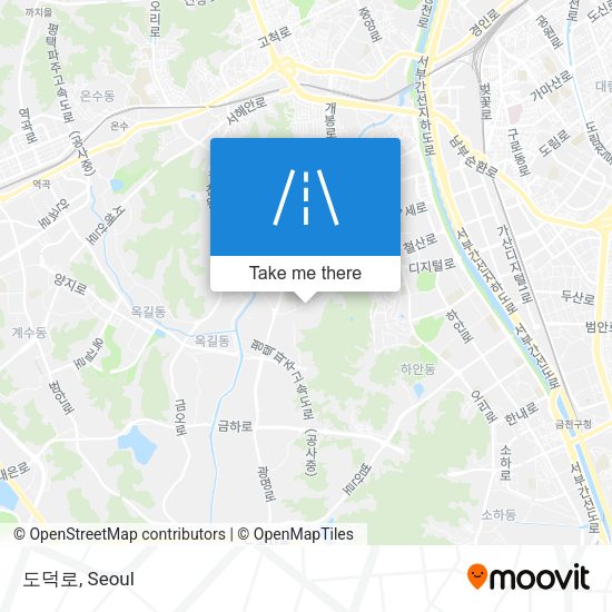 도덕로 map