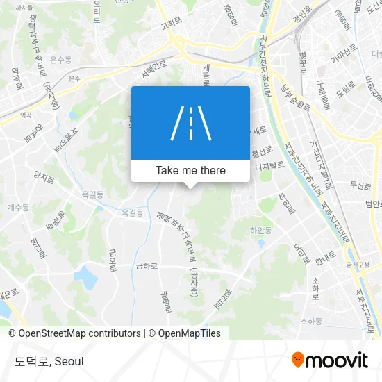 도덕로 map