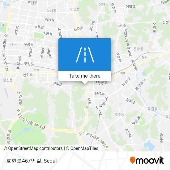 호현로467번길 map