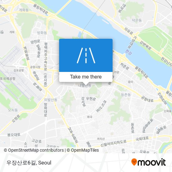 우장산로6길 map