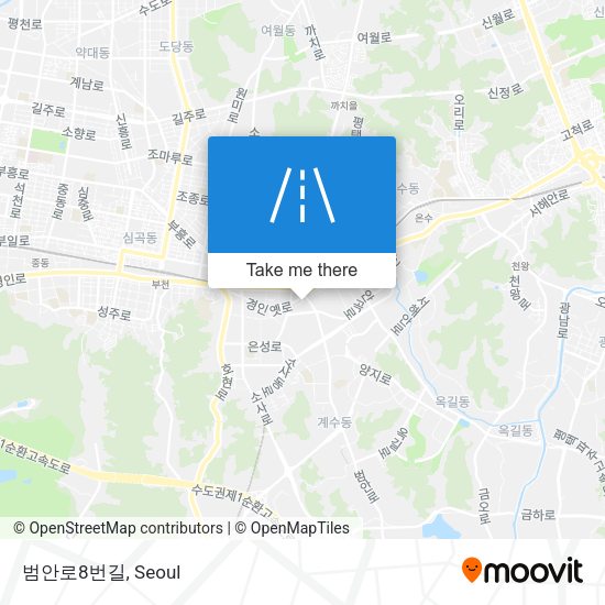 범안로8번길 map