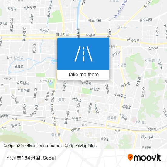 석천로184번길 map