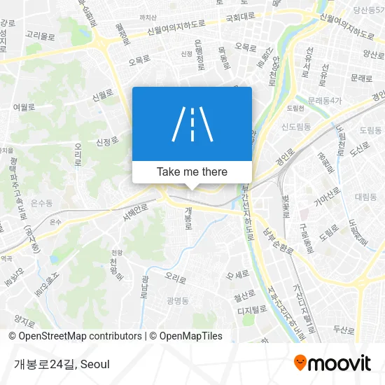 개봉로24길 map
