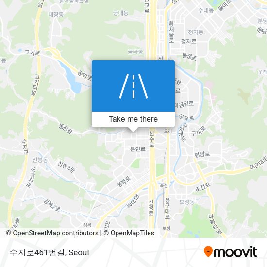 수지로461번길 map