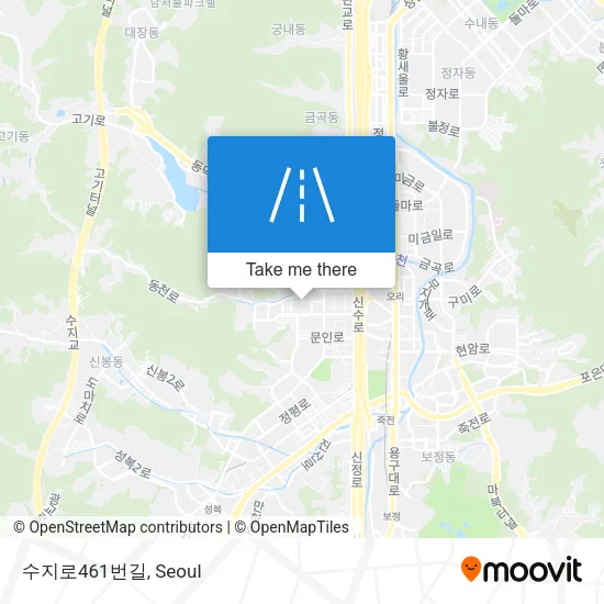 수지로461번길 map