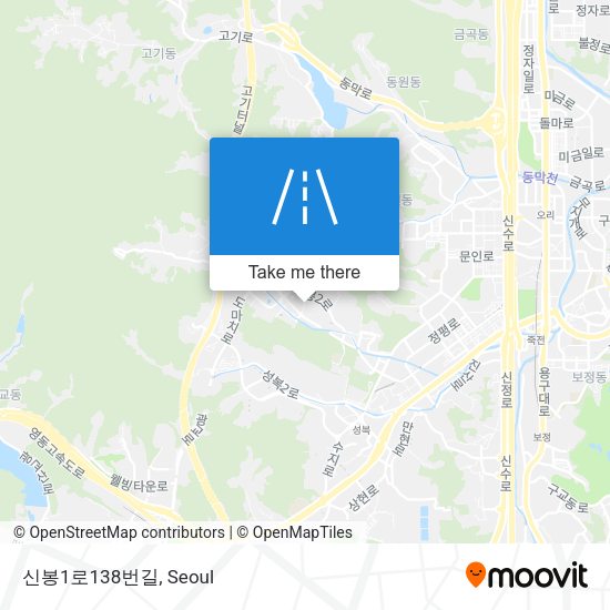 신봉1로138번길 map
