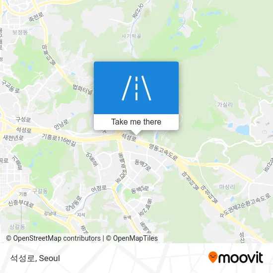 석성로 map