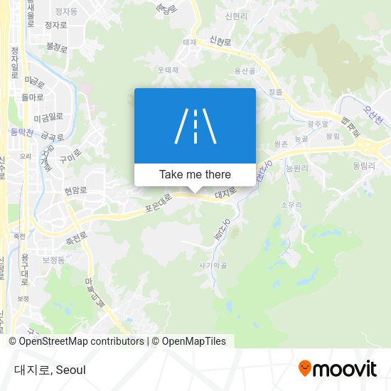 대지로 map