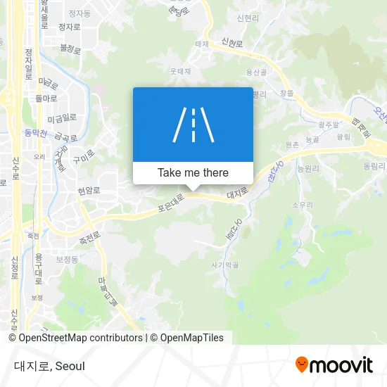 대지로 map