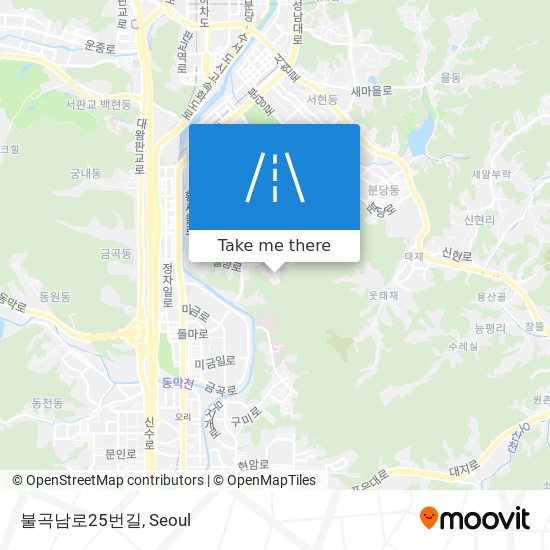 불곡남로25번길 map