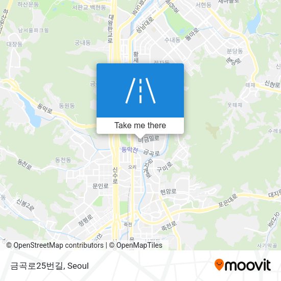 금곡로25번길 map