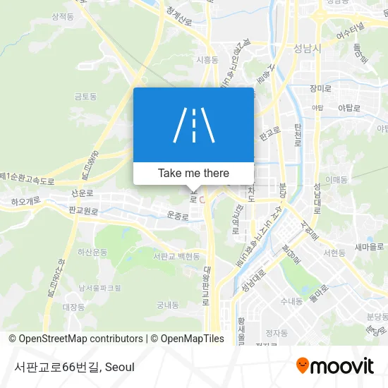 서판교로66번길 map