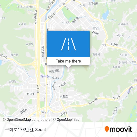 구미로173번길 map