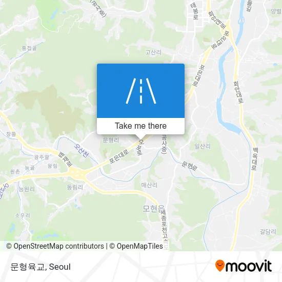 문형육교 map