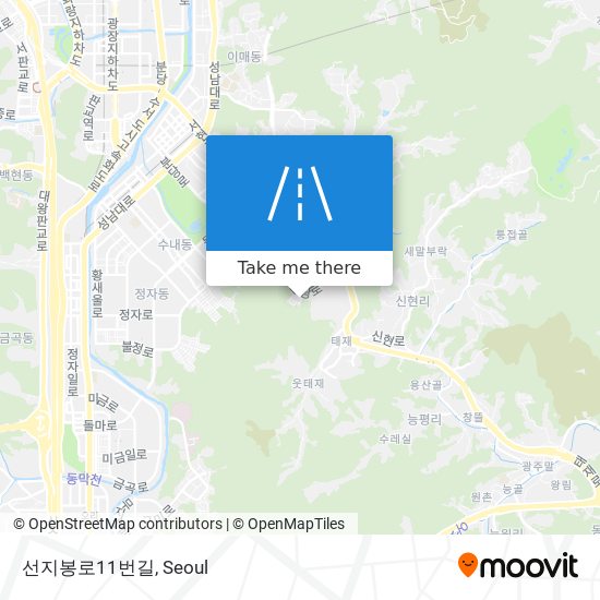 선지봉로11번길 map