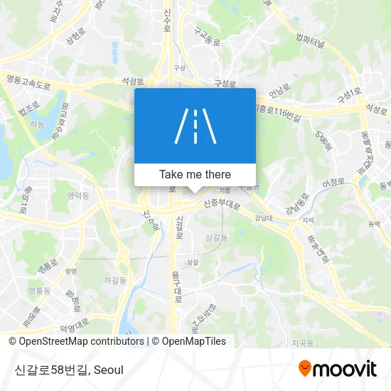 신갈로58번길 map