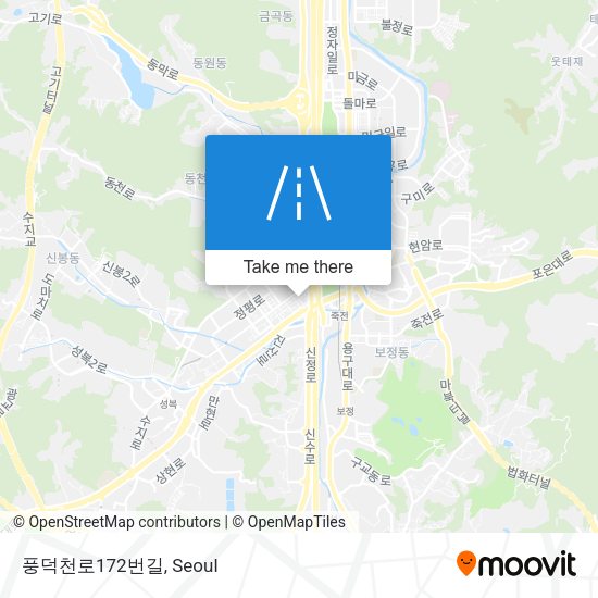 풍덕천로172번길 map