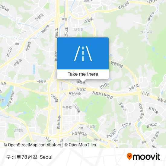 구성로78번길 map