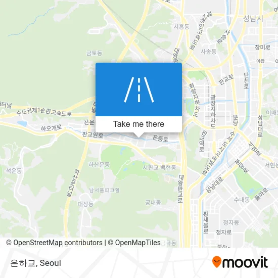 은하교 map