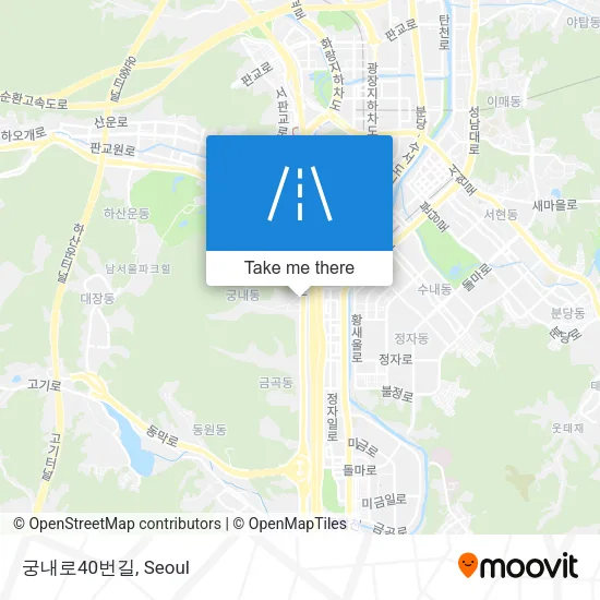 궁내로40번길 map
