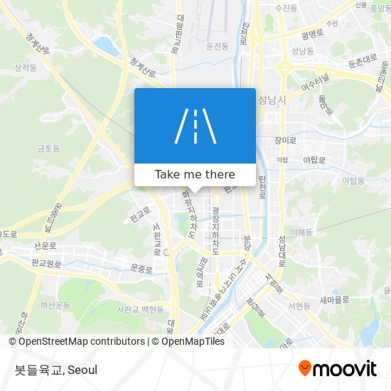 봇들육교 map