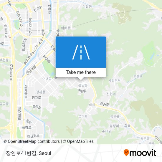 장안로41번길 map