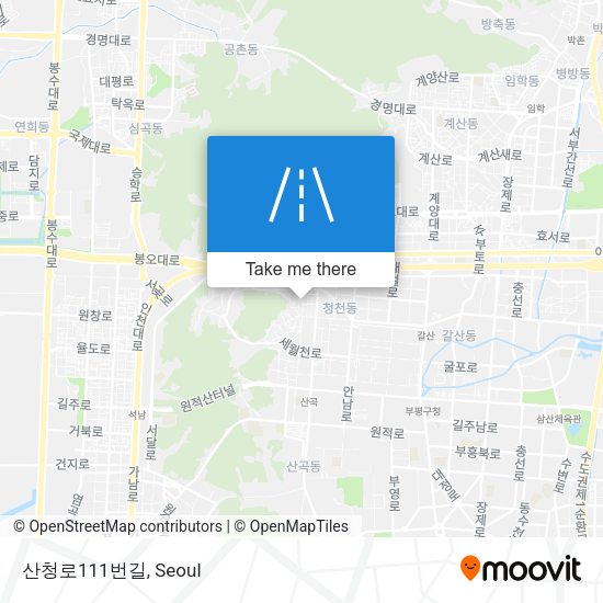 산청로111번길 map