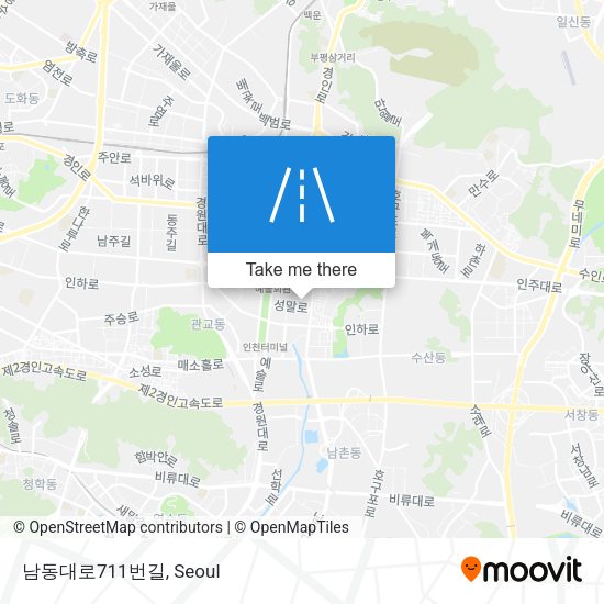 남동대로711번길 map