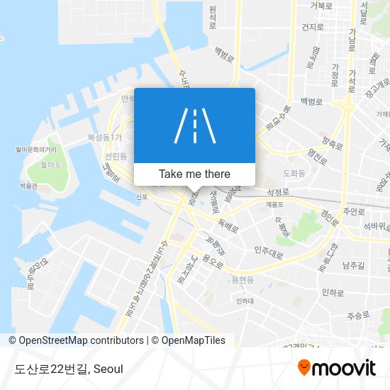 도산로22번길 map