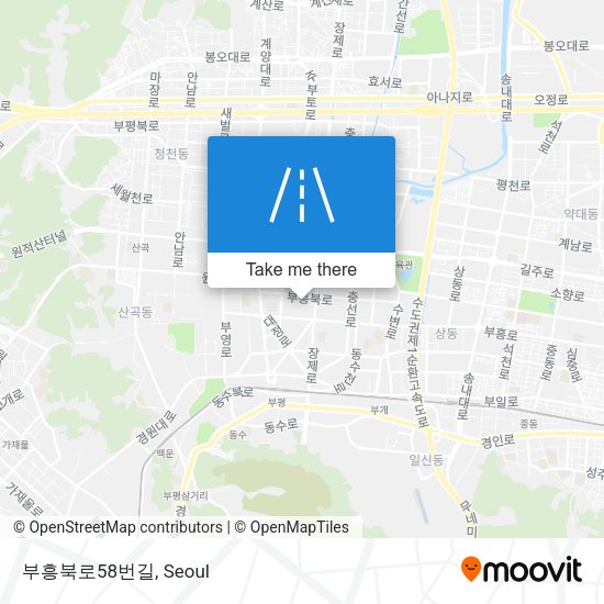 부흥북로58번길 map