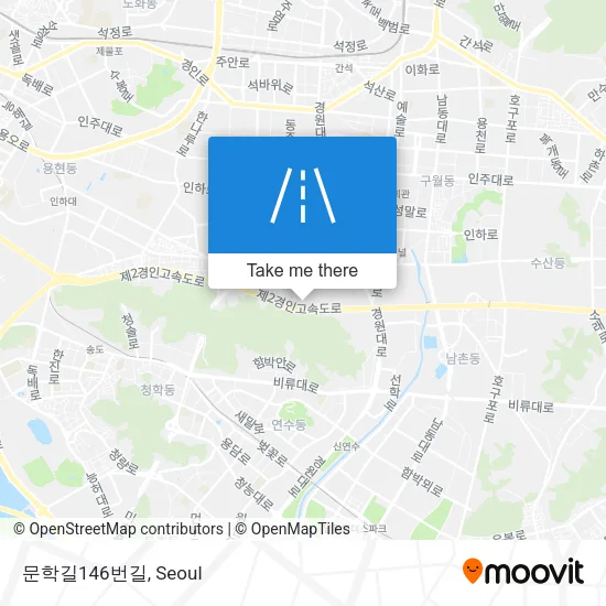 문학길146번길 map