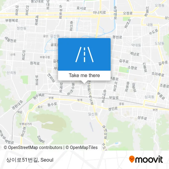 상이로51번길 map