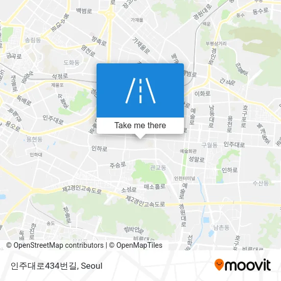 인주대로434번길 map
