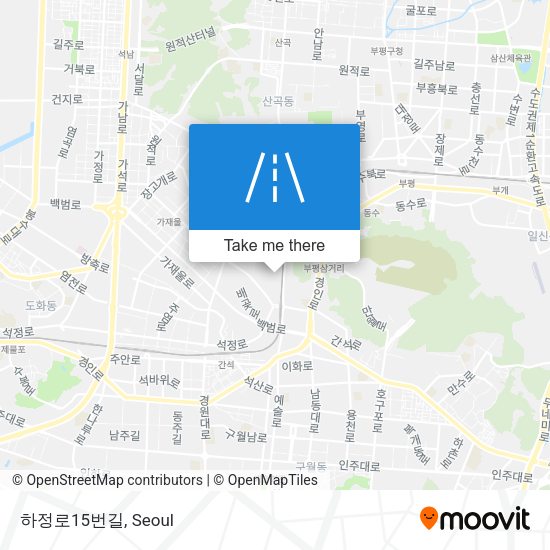 하정로15번길 map