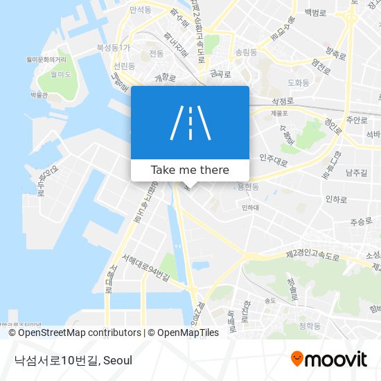 낙섬서로10번길 map