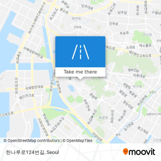 한나루로124번길 map