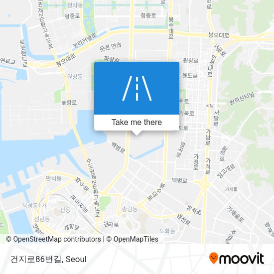 건지로86번길 map