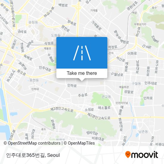 인주대로365번길 map