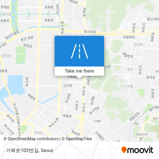 거북로102번길 map