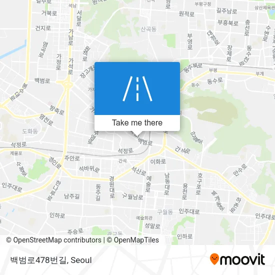 백범로478번길 map