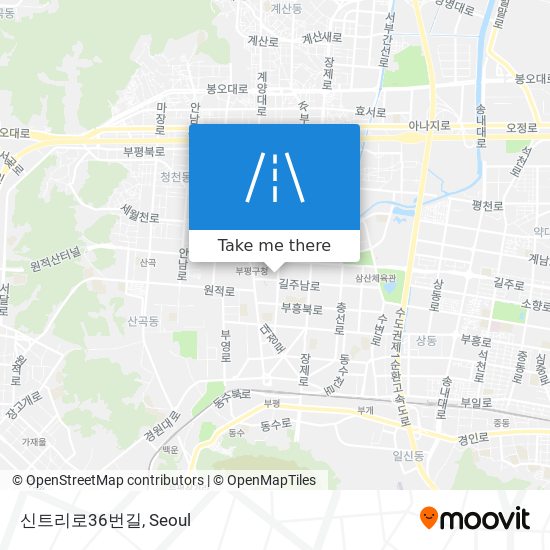 신트리로36번길 map