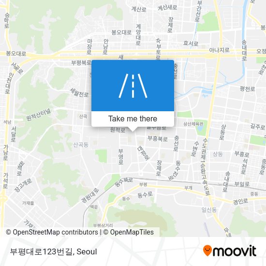 부평대로123번길 map