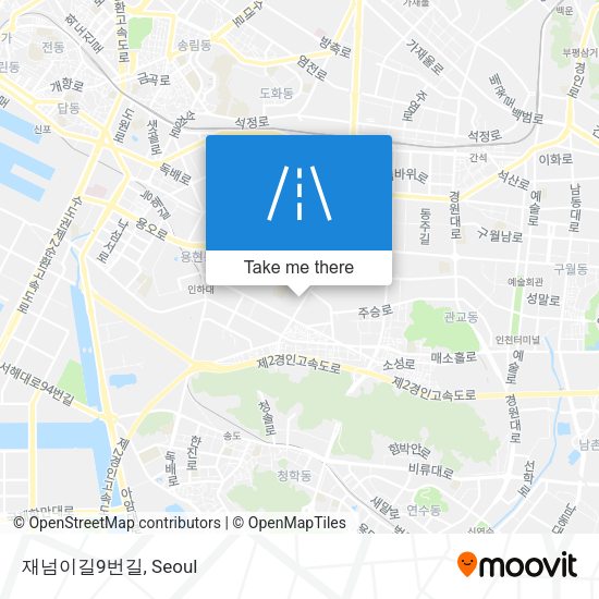 재넘이길9번길 map