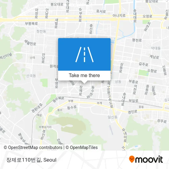장제로110번길 map