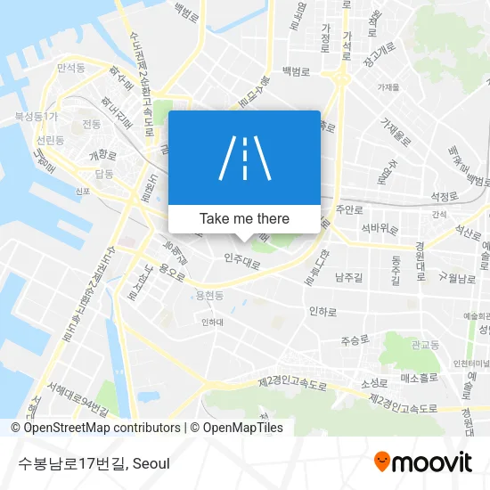 수봉남로17번길 map